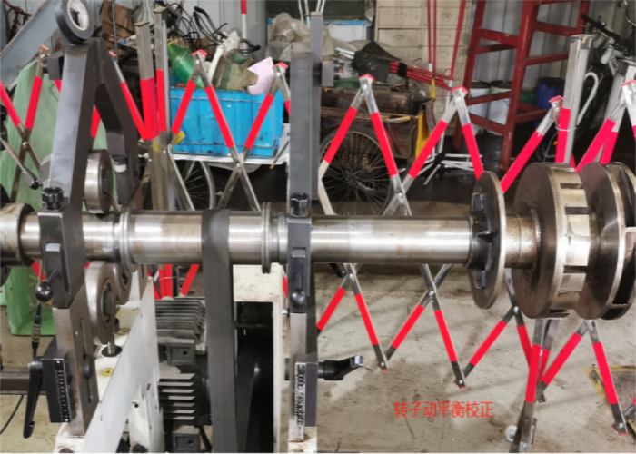 調和泵泵軸及攪拌結構改造
